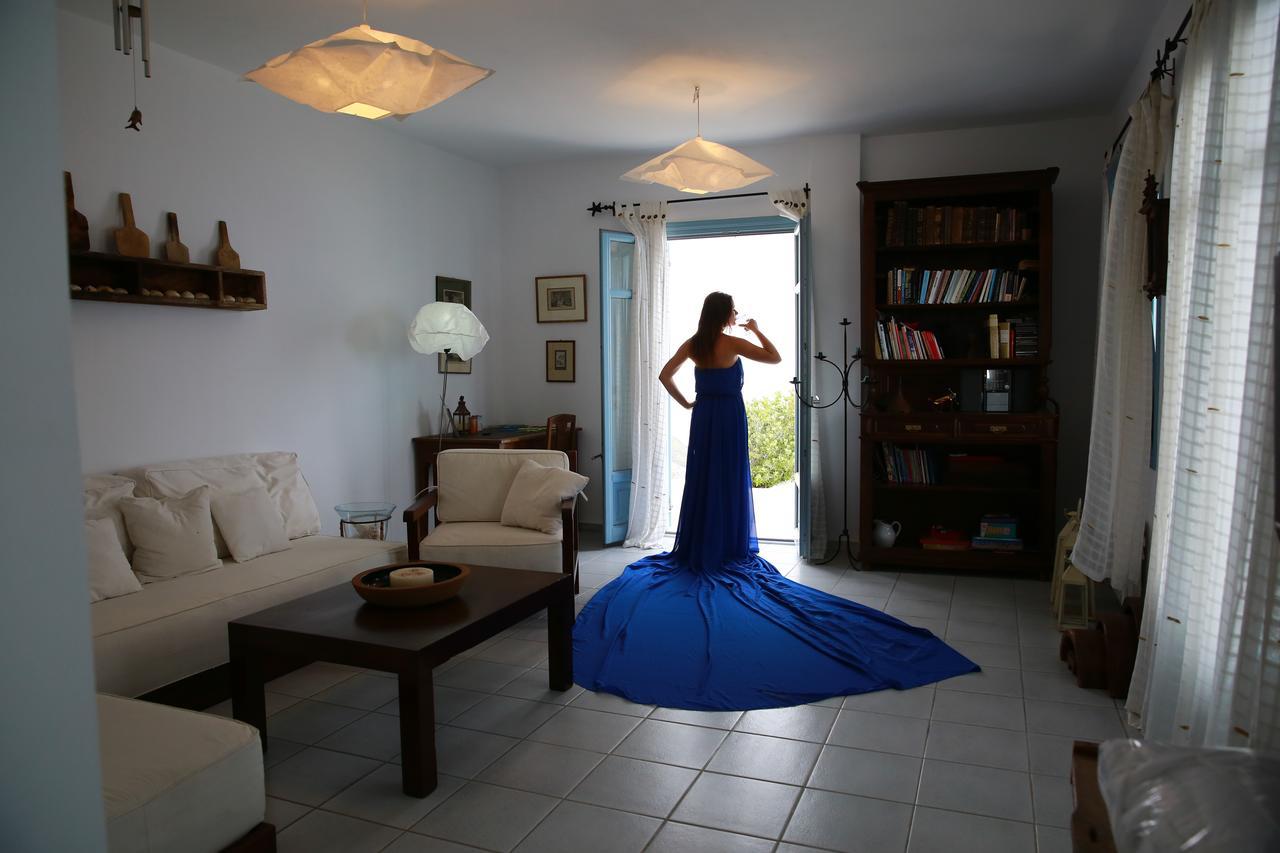360 Blue Villa Fira  Ngoại thất bức ảnh